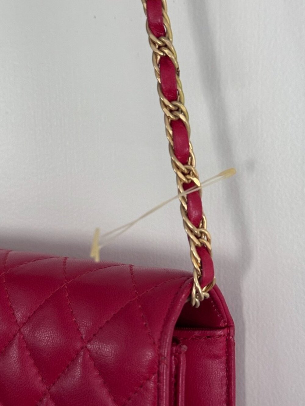 Jay Herbert of New York, Authentic Vintage Quilted Red Leather Handbag,New w/Tag - Picture 8 of 11